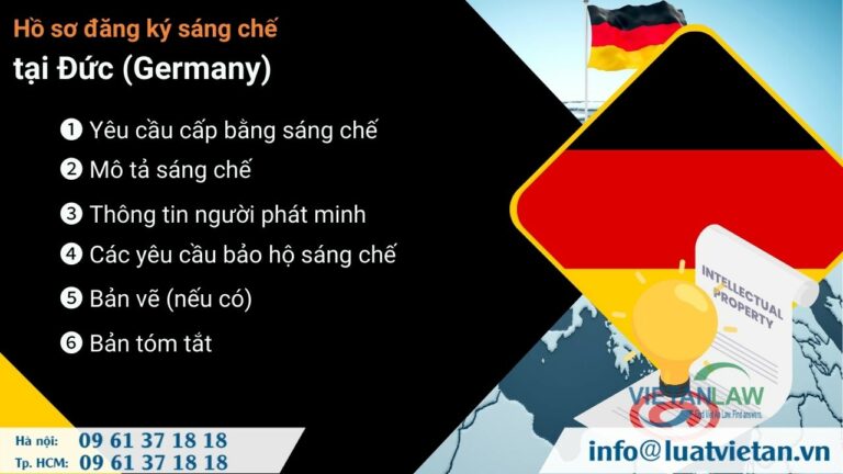 Hồ sơ đăng ký sáng chế tại Đức (Germany)