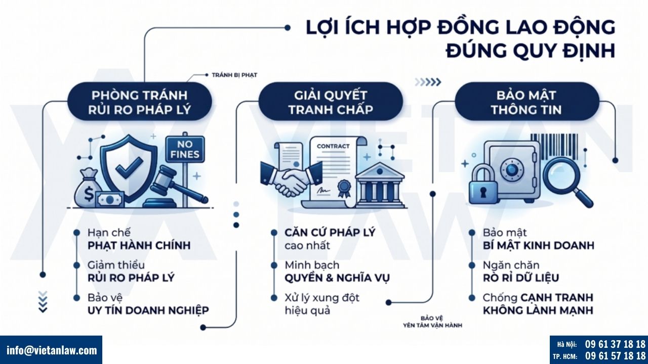lý do cần có hợp đồng lao động đúng luật