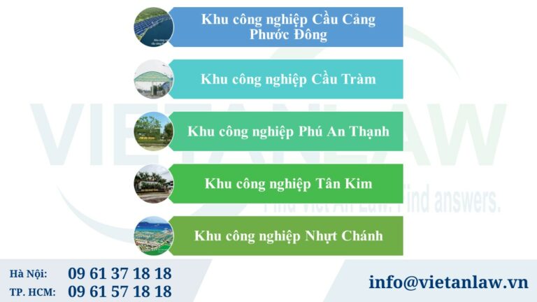 Các khu công nghiệp ở Long An