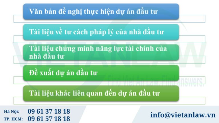 Hồ sơ xin chấp thuận chủ trương đầu tư/Xin Giấy chứng nhận đăng ký đầu tư