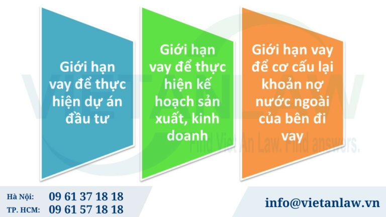 giới hạn vay nước ngoài bao gồm các trường hợp