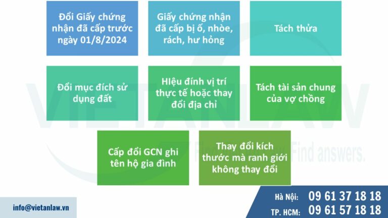 9 trường hợp được cấp đổi GCN quyền sử dụng đất đã cấp 