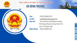 Địa chỉ đăng ký khuyến mại tại Sở Công thương Thanh Hóa