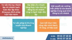 Mẫu hồ sơ thành lập chi nhánh công ty hạch toán độc lập