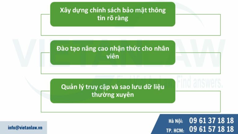 Các biện pháp bảo mật thông tin trong dịch vụ kế toán thuế