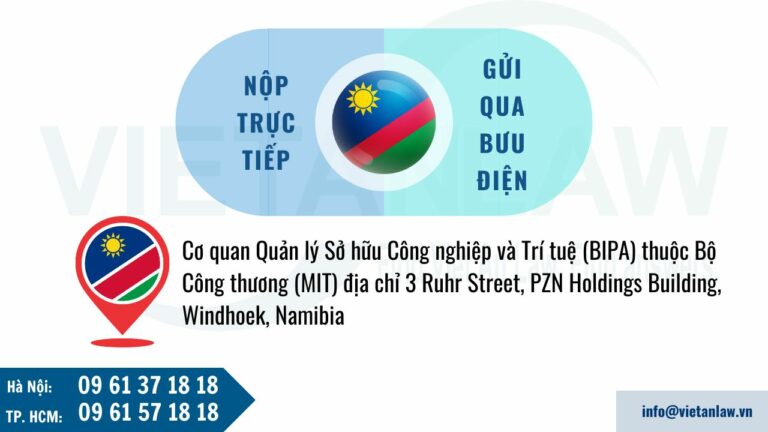 Phương thức nộp hồ sơ đăng ký nhãn hiệu tại Namibia