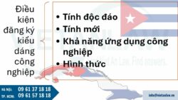 Sơ bộ về đăng ký kiểu dáng công nghiệp tại Cuba