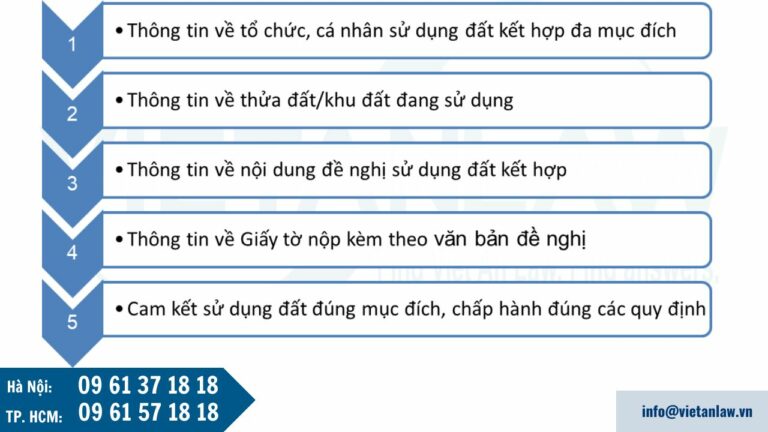 Thông tin cần cung cấp