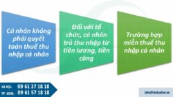 Các trường hợp không phải đóng thuế thu nhập cá nhân