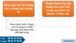 Danh mục hàng hóa, dịch vụ áp dụng mua sắm tập trung cấp quốc gia năm 2024