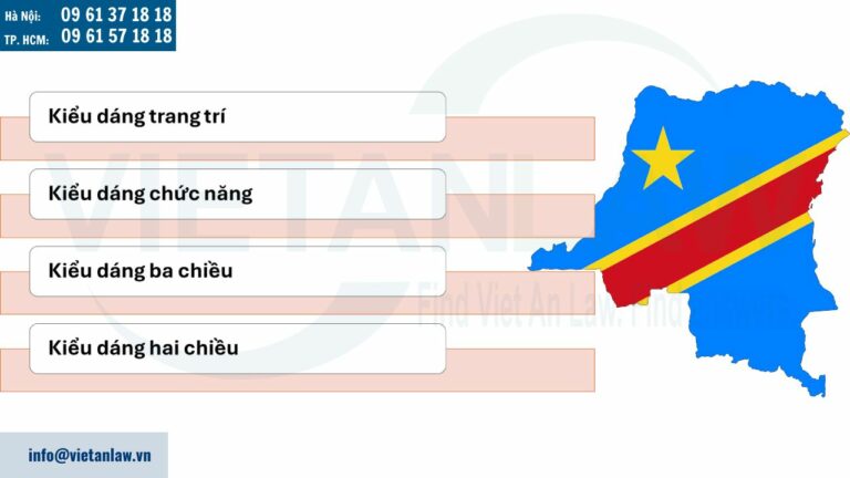 các loại kiểu dáng công nghiệp có thể đăng ký tại Congo