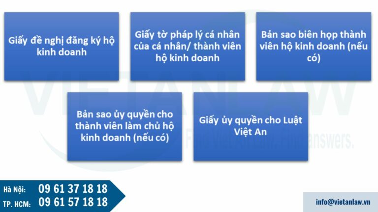 hồ sơ đăng ký hộ kinh doanh