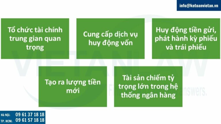 Ngân hàng cổ phần thương mại có một số đặc điểm