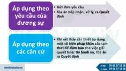 Mẫu quyết định áp dụng biện pháp khẩn cấp tạm thời