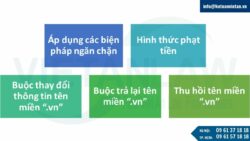 Tư vấn xử lý xâm phạm tên miền