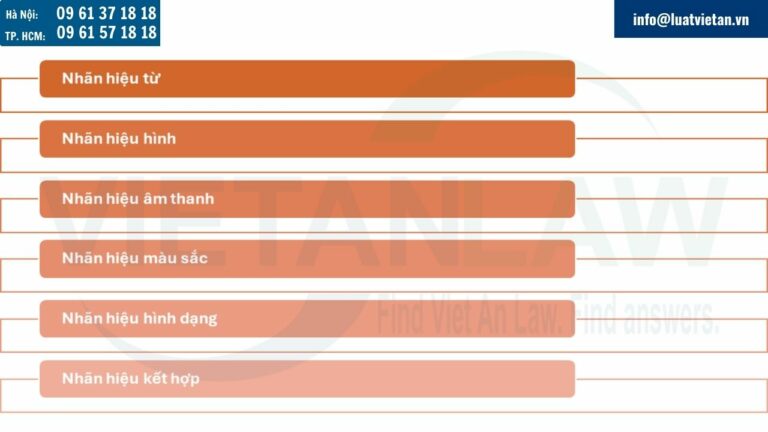 Các hình thức thể hiện của nhãn hiệu tại Tunisia