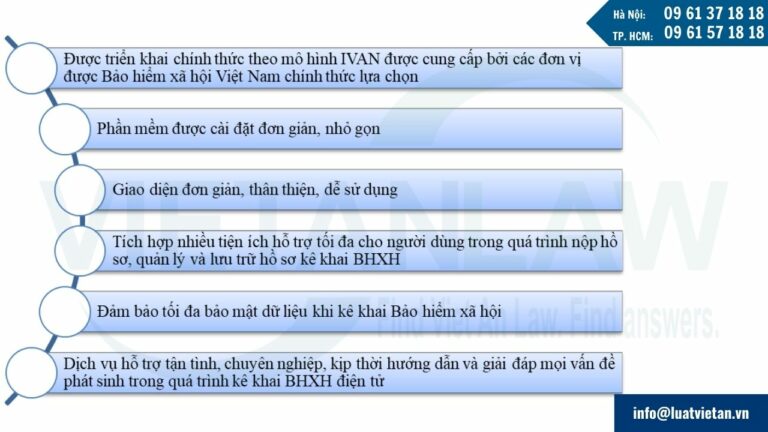 Các tiêu chí lựa chọn phần mềm bảo hiểm xã hội