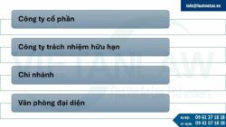 Các loại hình công ty có thể thành lập tại Đài Loan