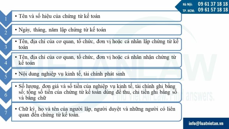 nội dung chủ yếu trong chứng từ kế toán cần bắt buộc phải được dịch sang tiếng nước ngoài