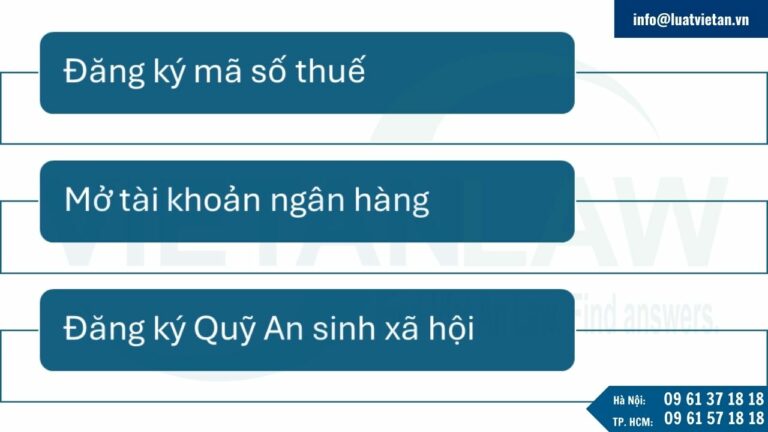 Các công việc phải làm sau khi thành lập công ty tại Thái Lan