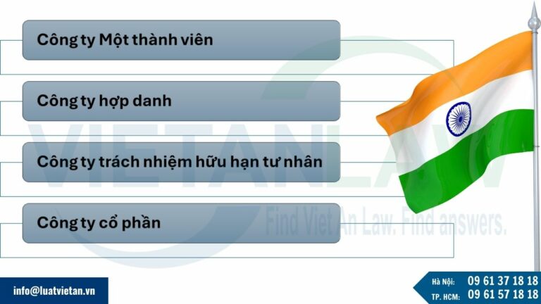 Các loại hình công ty có thể thành lập tại Ấn Độ