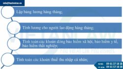 Dịch vụ tính lương cho văn phòng đại diện nước ngoài