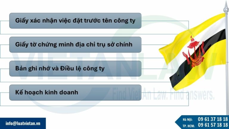 Hồ sơ thành lập công ty tại Brunei