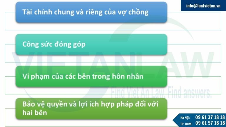 Nguyên tắc chia tài sản khi ly hôn như thế nào?