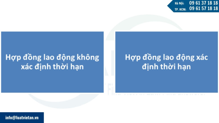 Các loại hợp đồng lao động