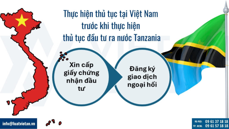 Thực hiện thủ tục tại Việt Nam trước khi thực hiện thủ tục đầu tư ra nước Tanzania