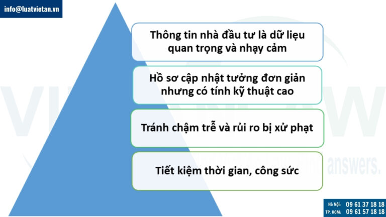 Vì sao doanh nghiệp FDI nên sử dụng dịch vụ cập nhật thông tin nhà đầu tư?