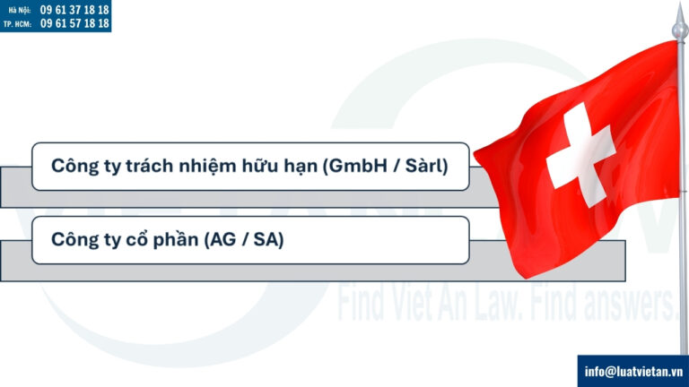 loại hình công ty thành lập tại Thuỵ Sỹ