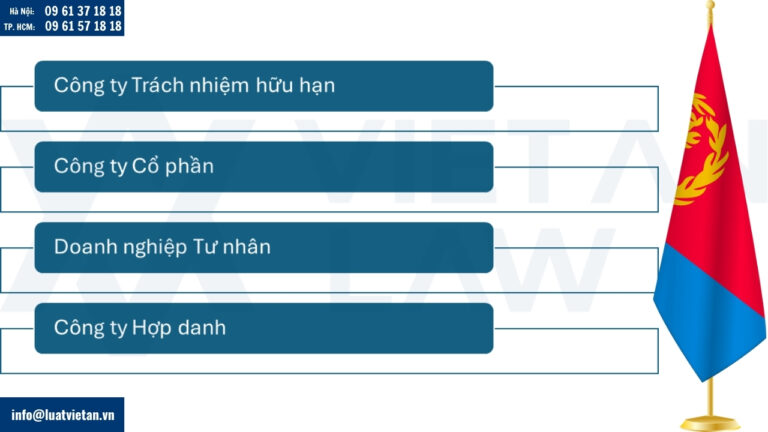 Các loại hình công ty có thể thành lập tại Eritrea