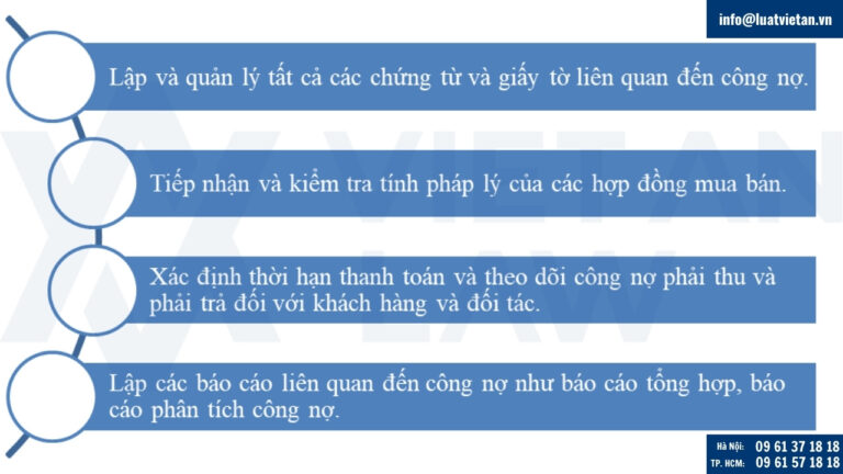 Dịch vụ kế toán công nợ
