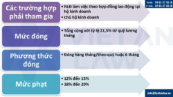 Hộ kinh doanh bắt buộc phải đóng bảo hiểm xã hội bắt buộc từ 01/07/2025