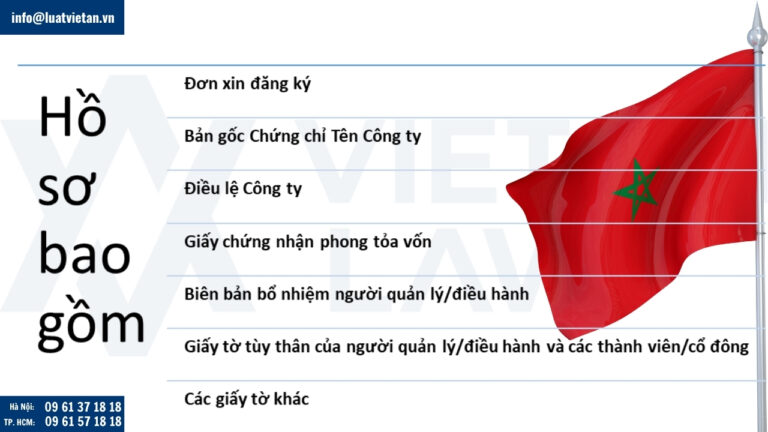 Hồ sơ Đăng ký thành lập công ty tại Maroc