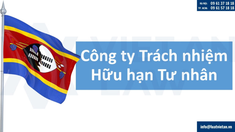 Loại hình công ty phổ biến có thể thành lập tại Eswatini
