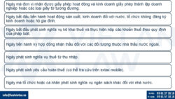 Đăng ký thuế cho tổ chức