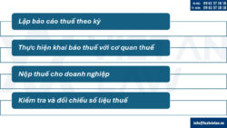 Dịch vụ nộp thuế cho doanh nghiệp