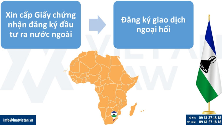 Thực hiện thủ tục tại Việt Nam để đầu tư ra Lesotho