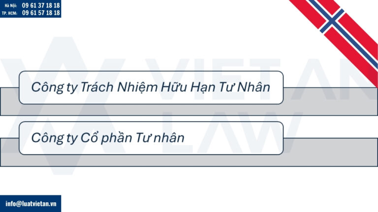 loại hình công ty để thực hiện thủ tục thành lập công ty tại Na Uy