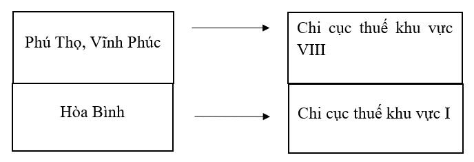 sắp xếp lại thành Chi cục Thuế khu vực