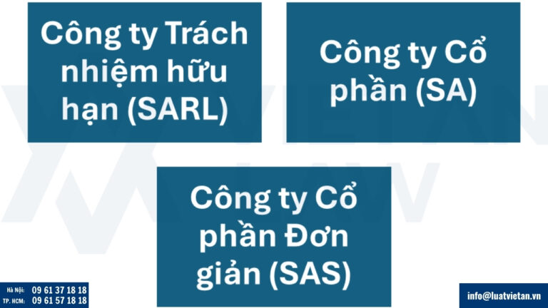 Các loại hình công ty có thể thành lập tại Benin