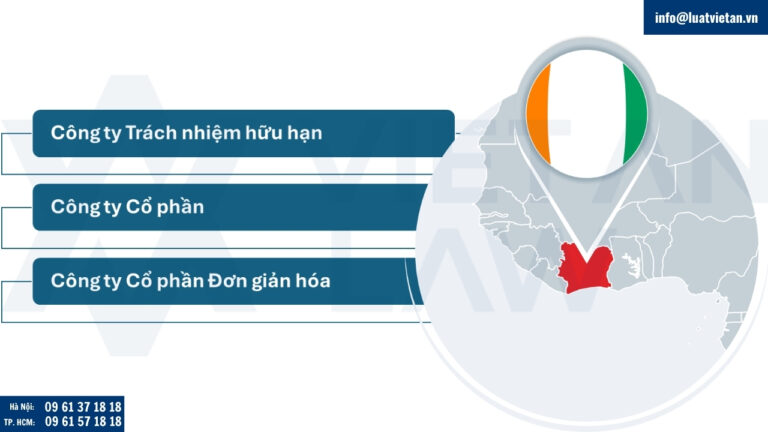Các loại hình công ty có thể thành lập tại Bờ Biển Ngà