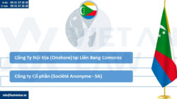 Các loại hình công ty có thể thành lập tại Comoros