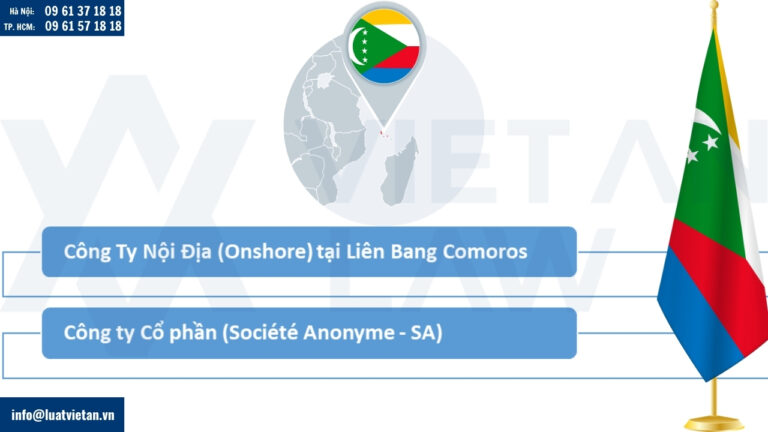 Các loại hình công ty có thể thành lập tại Comoros