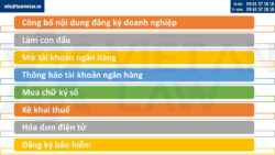 Thành lập công ty tại Phường Cầu Giấy mới