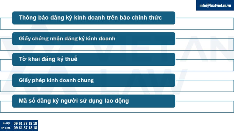 Kết quả thành lập công ty tại Bờ Biển Ngà