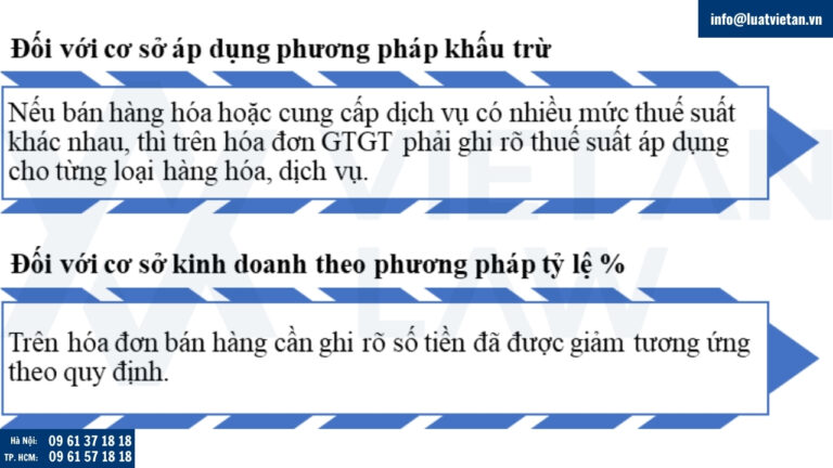 Trường hợp áp dụng nhiều mức thuế suất