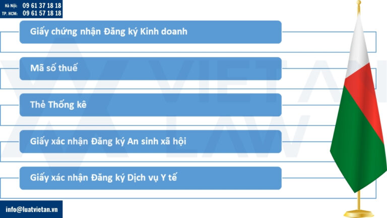 hồ sơ thành lập công ty tại Madagascar